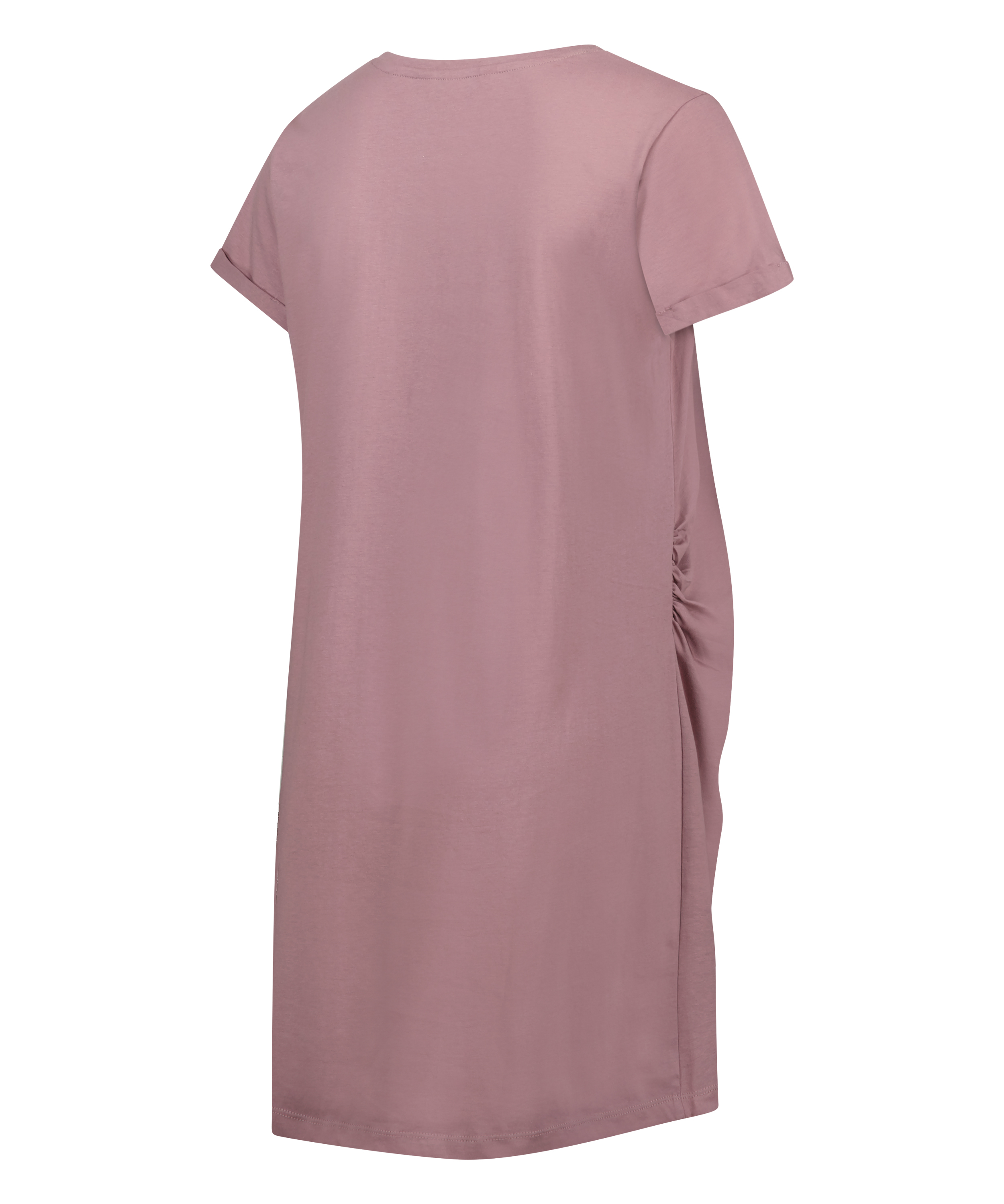 Short-Sleeved Maternity Nightshirt, Green, main