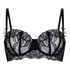 Beau Non-Padded Underwired Bra, Black
