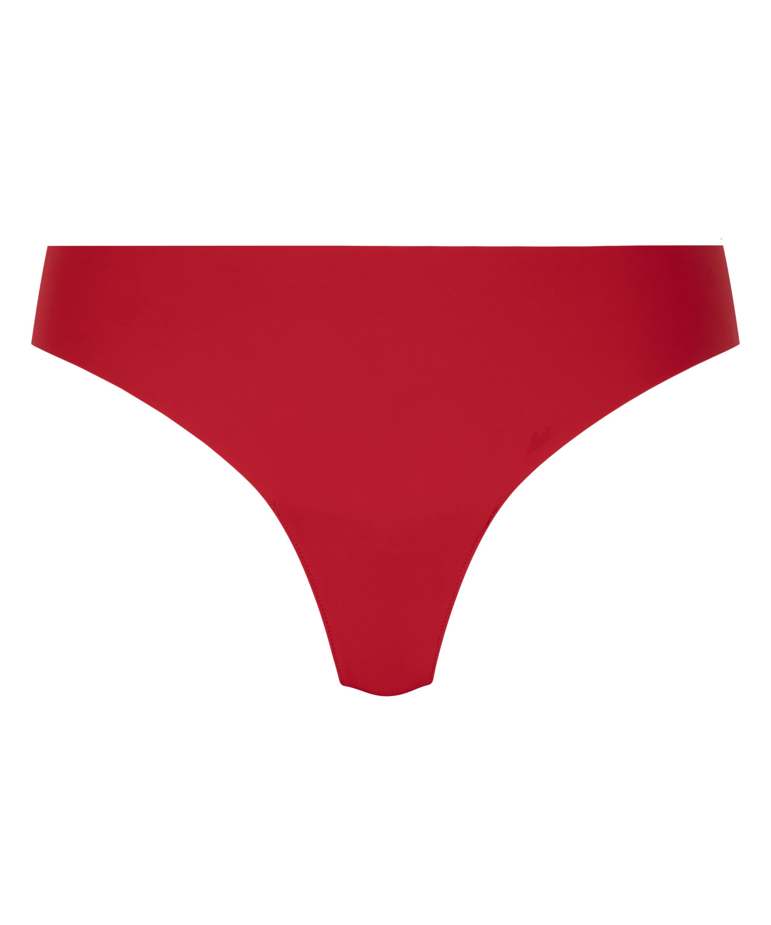 Seamless thong, Red