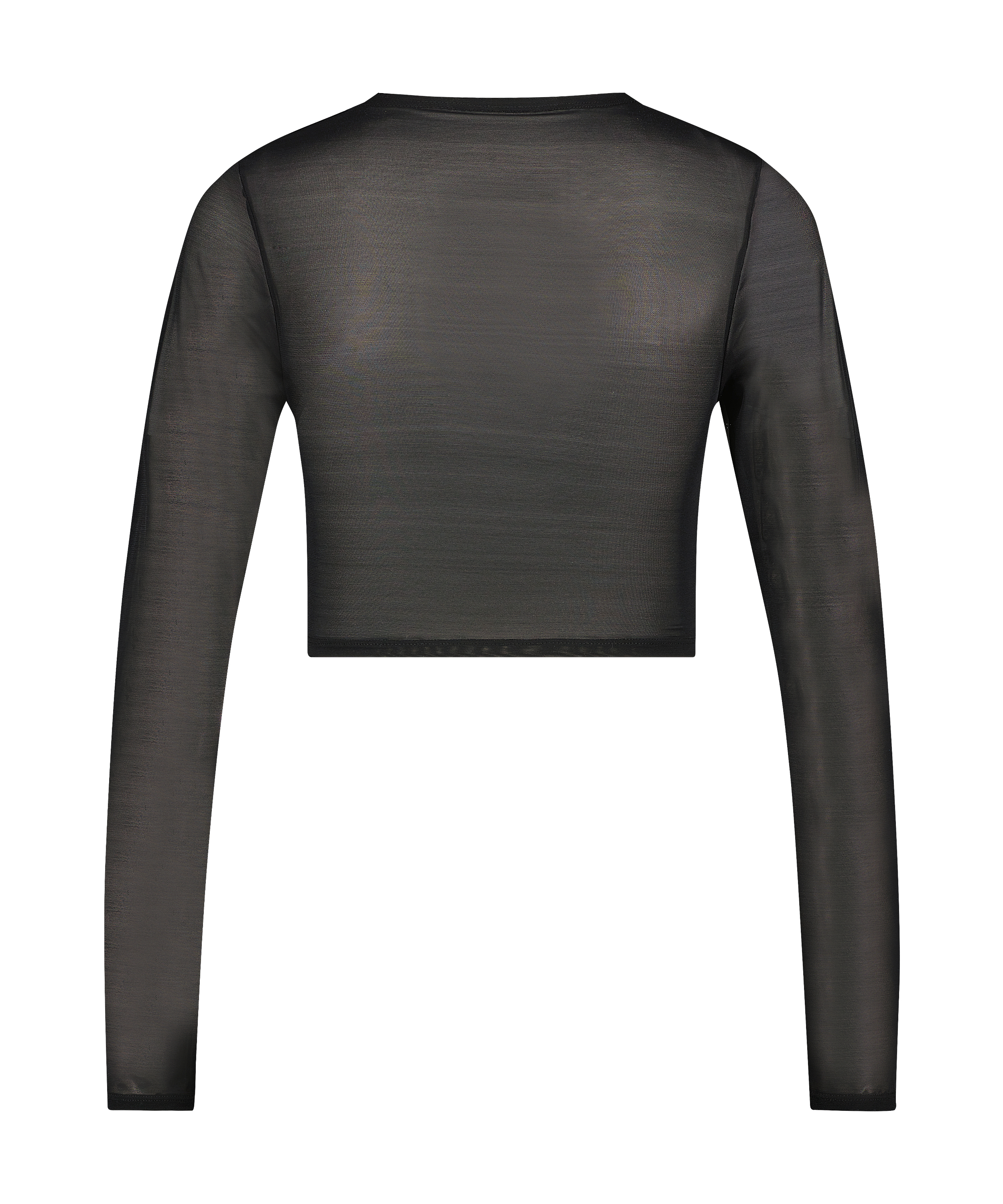Lia Mesh Top HKM x NA-KD, Black, main