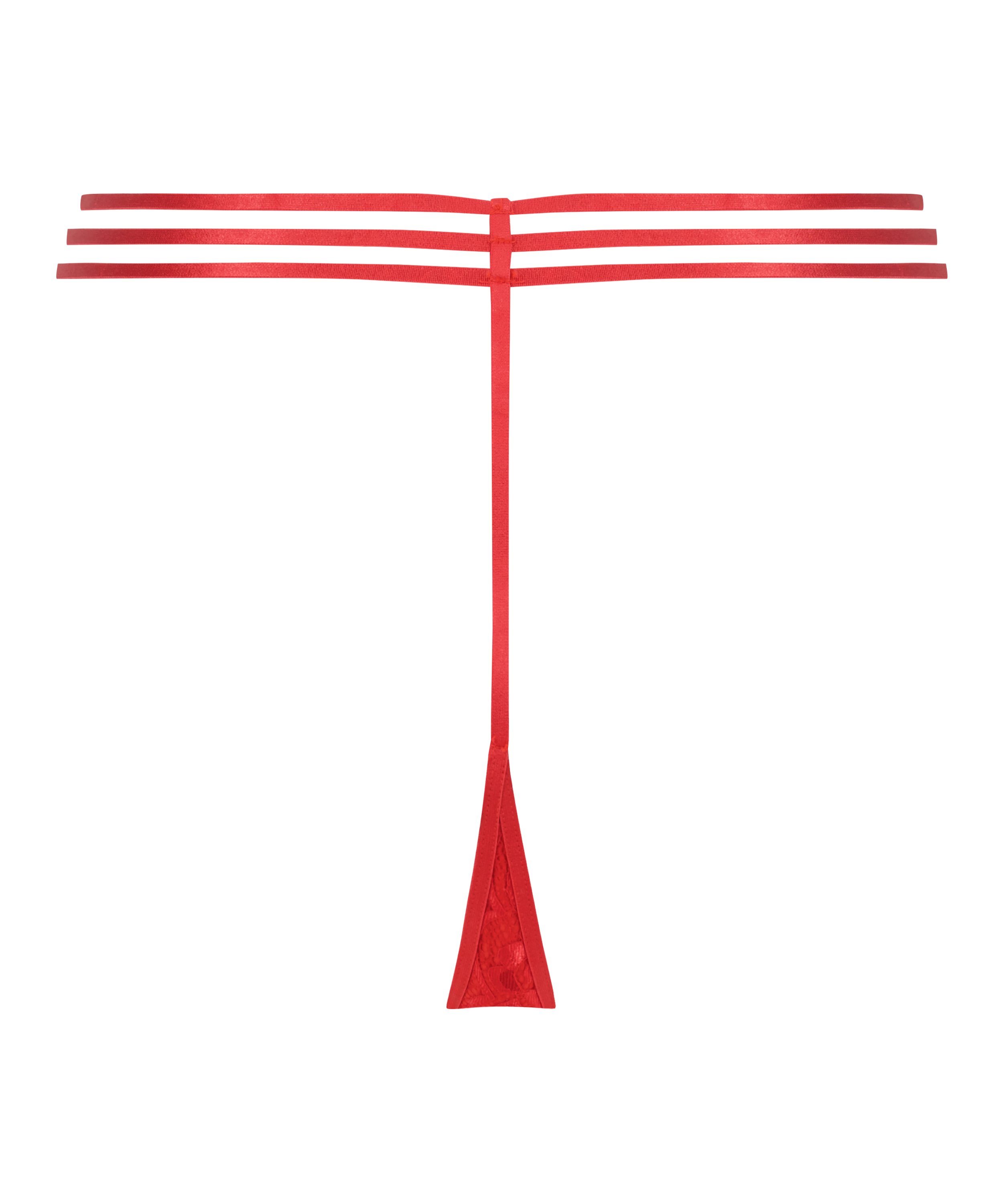 Remote Control Vibrating Lace Tanga Thong, Red, main