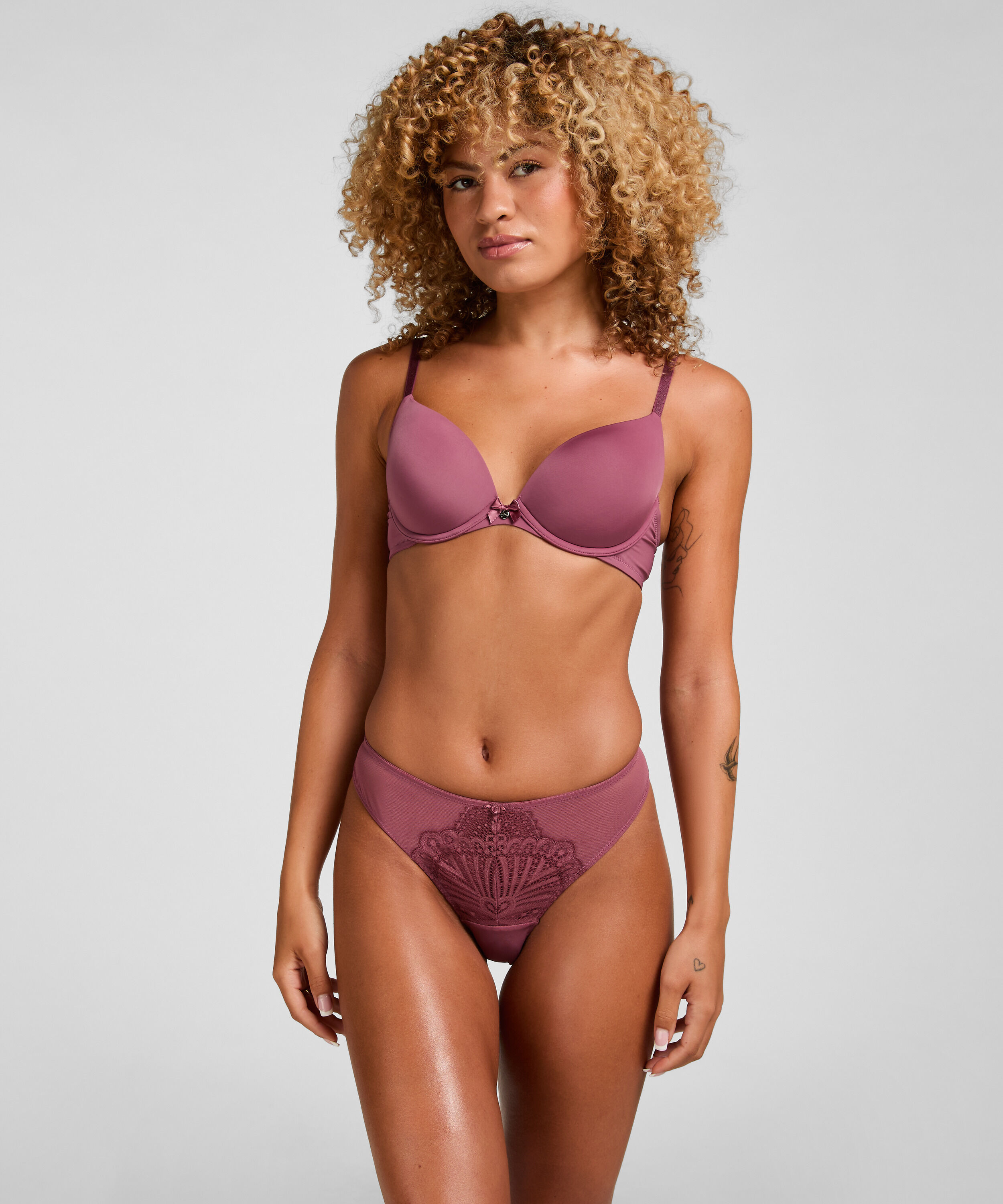 Plunge Padded Underwired Bra