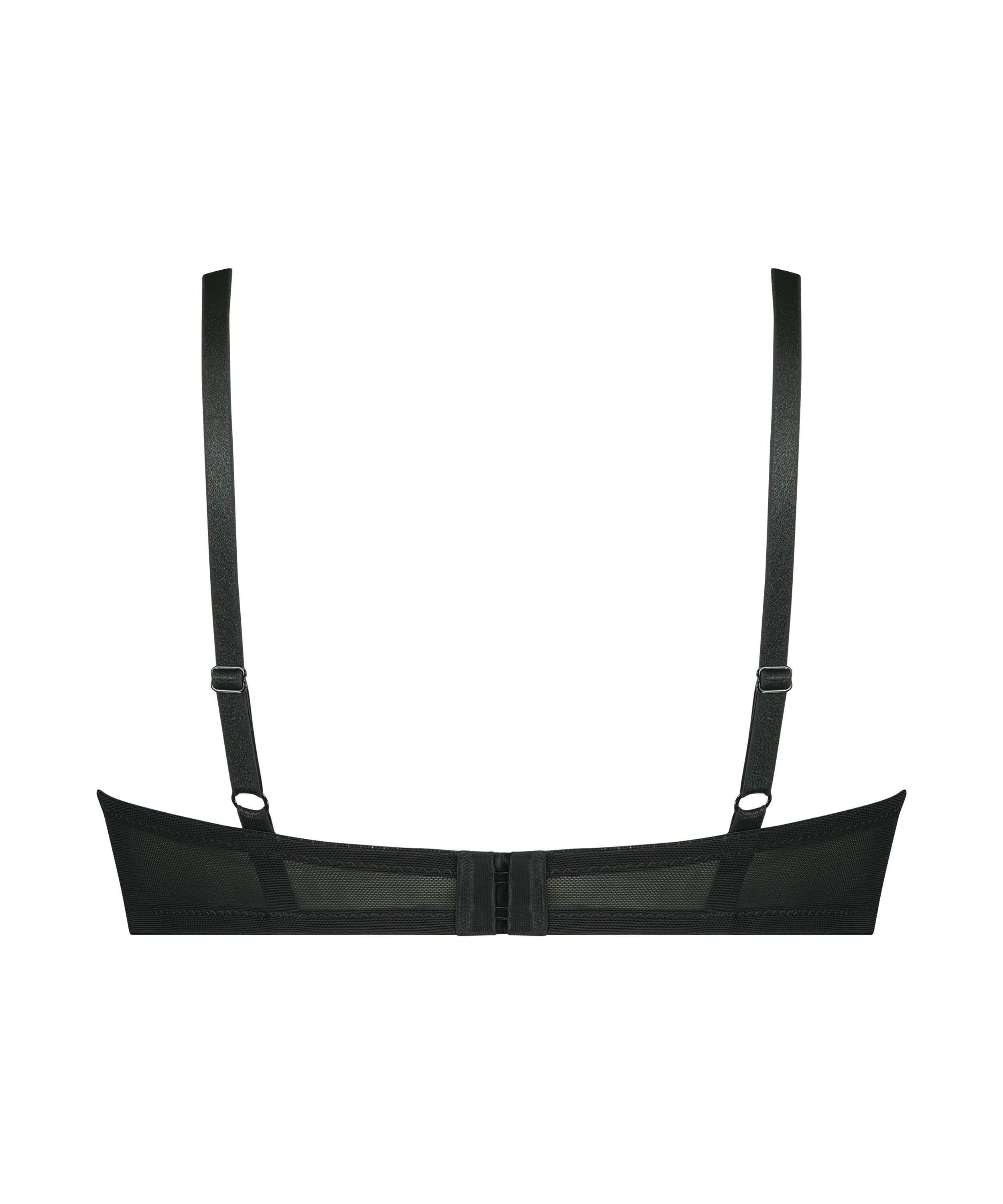 Mavis Non-Padded Underwired Bra, Black, main