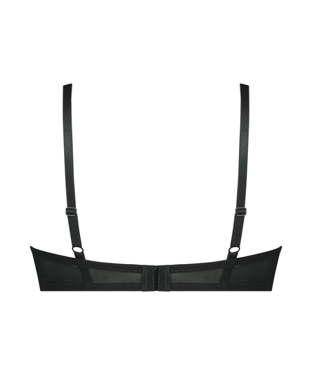 Mavis Non-Padded Underwired Bra, Black