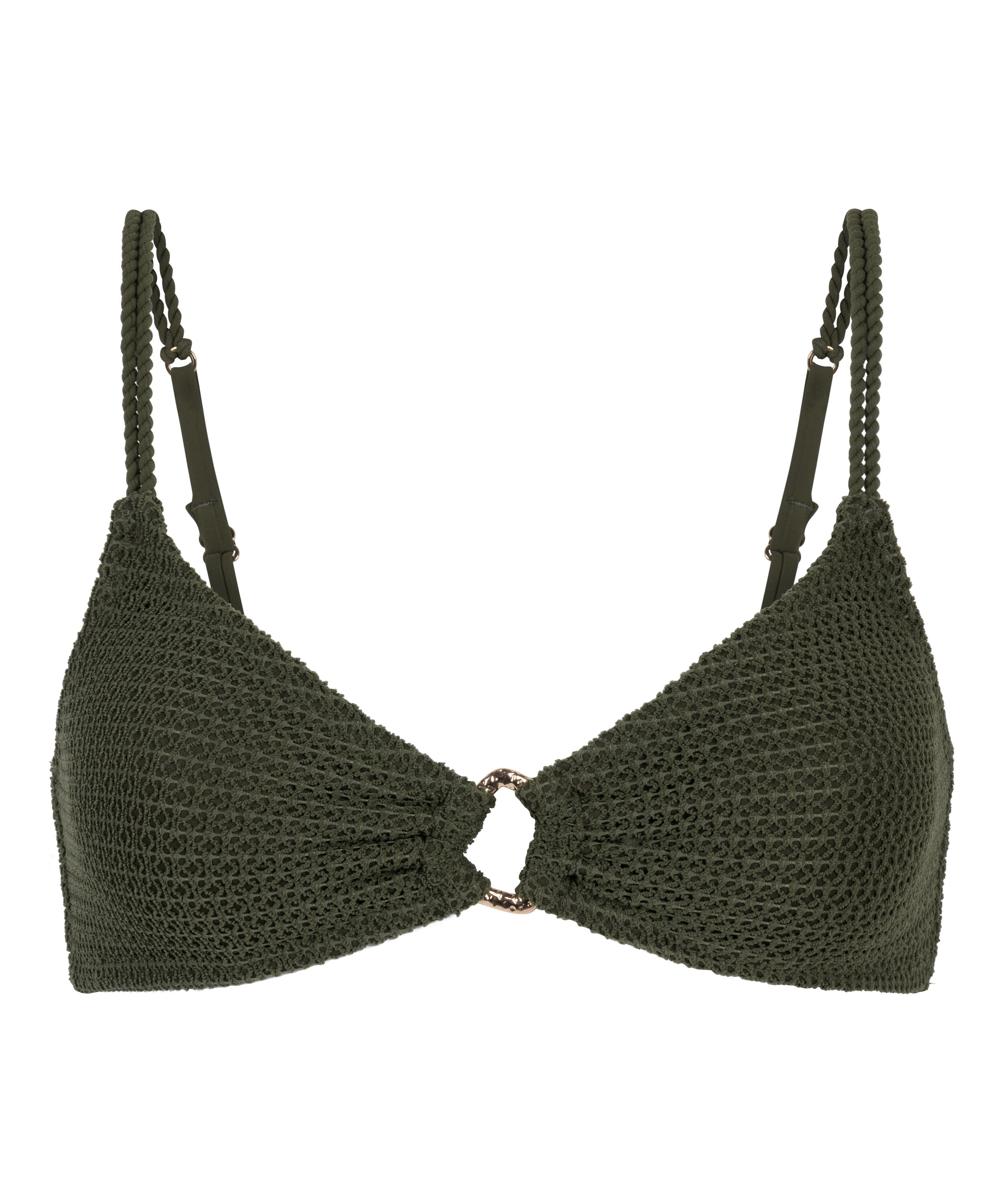 Cairo Bikini Top, Green