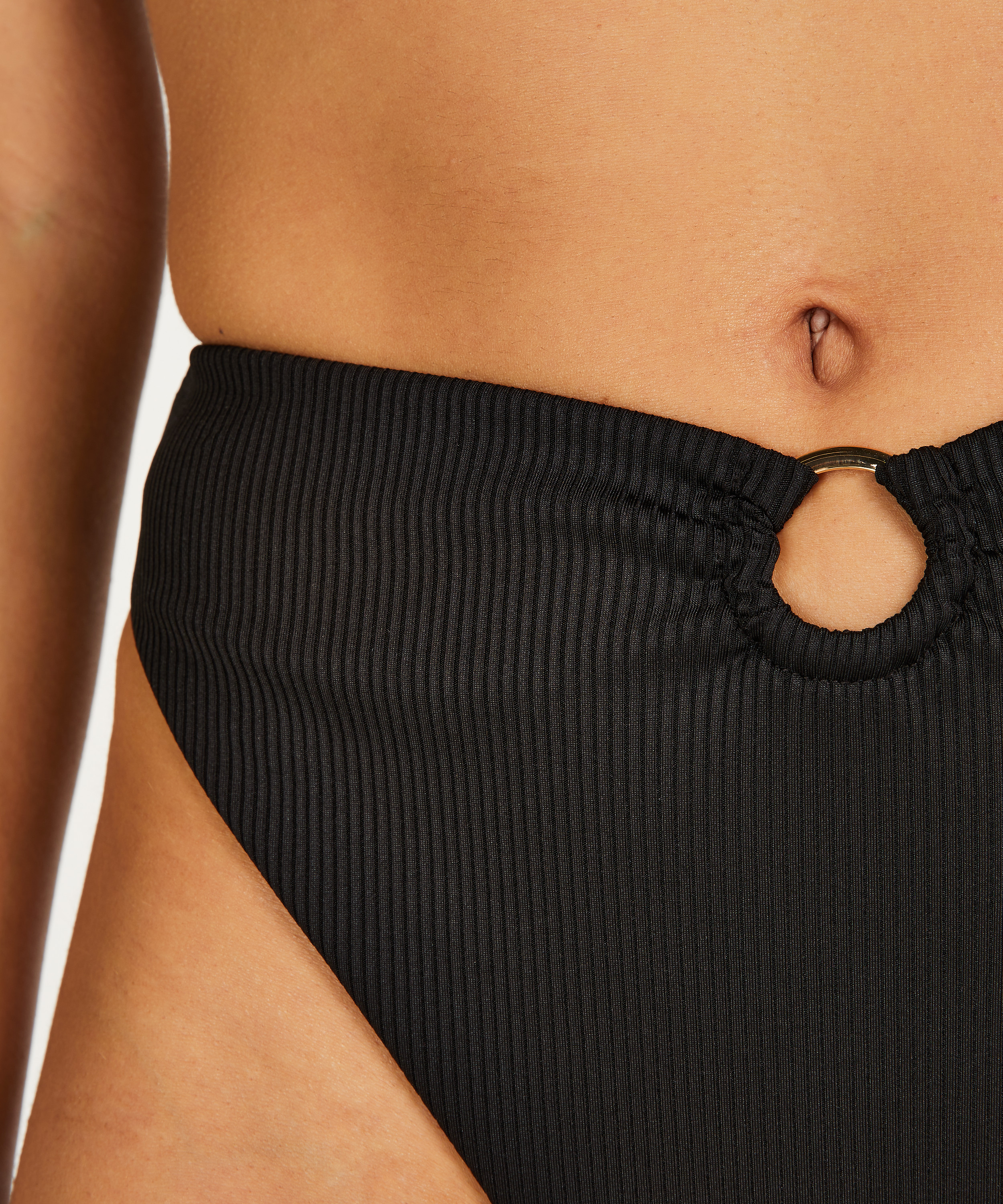 Eleyna Bikini Bottoms, Black, main