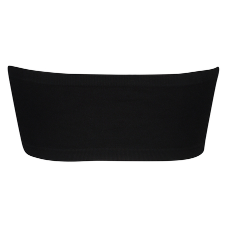 Seamless bandeau top, Black