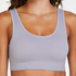 Seamless bralette, Grey