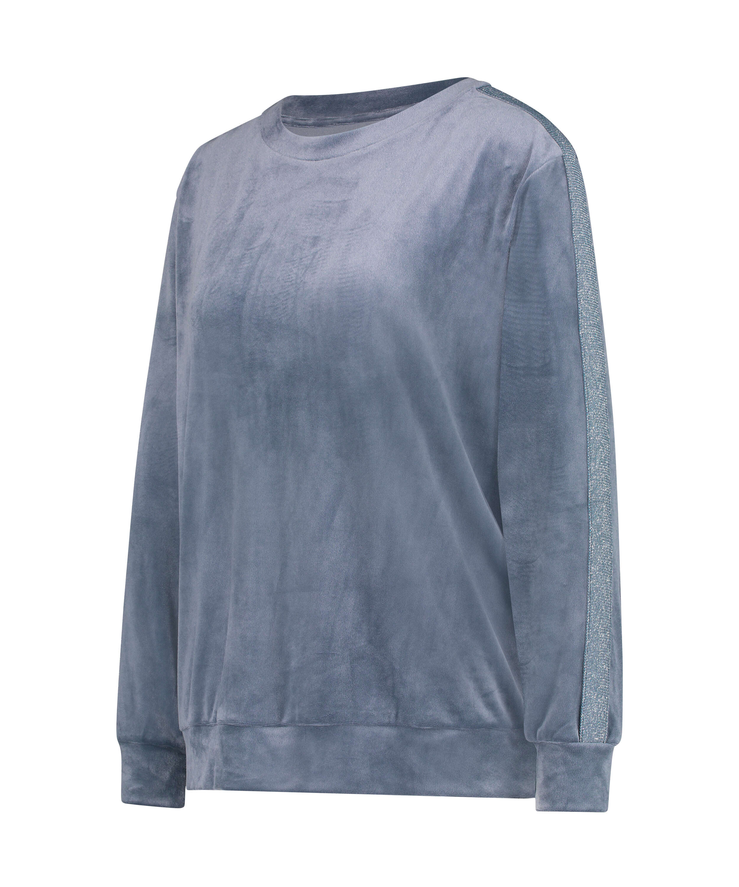 Velvet Shimmer top, Grey, main