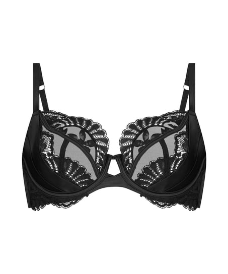Almendra Non-Padded Underwired Bra, Black