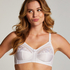 Sara Non-Padded Non-wired Bra, White