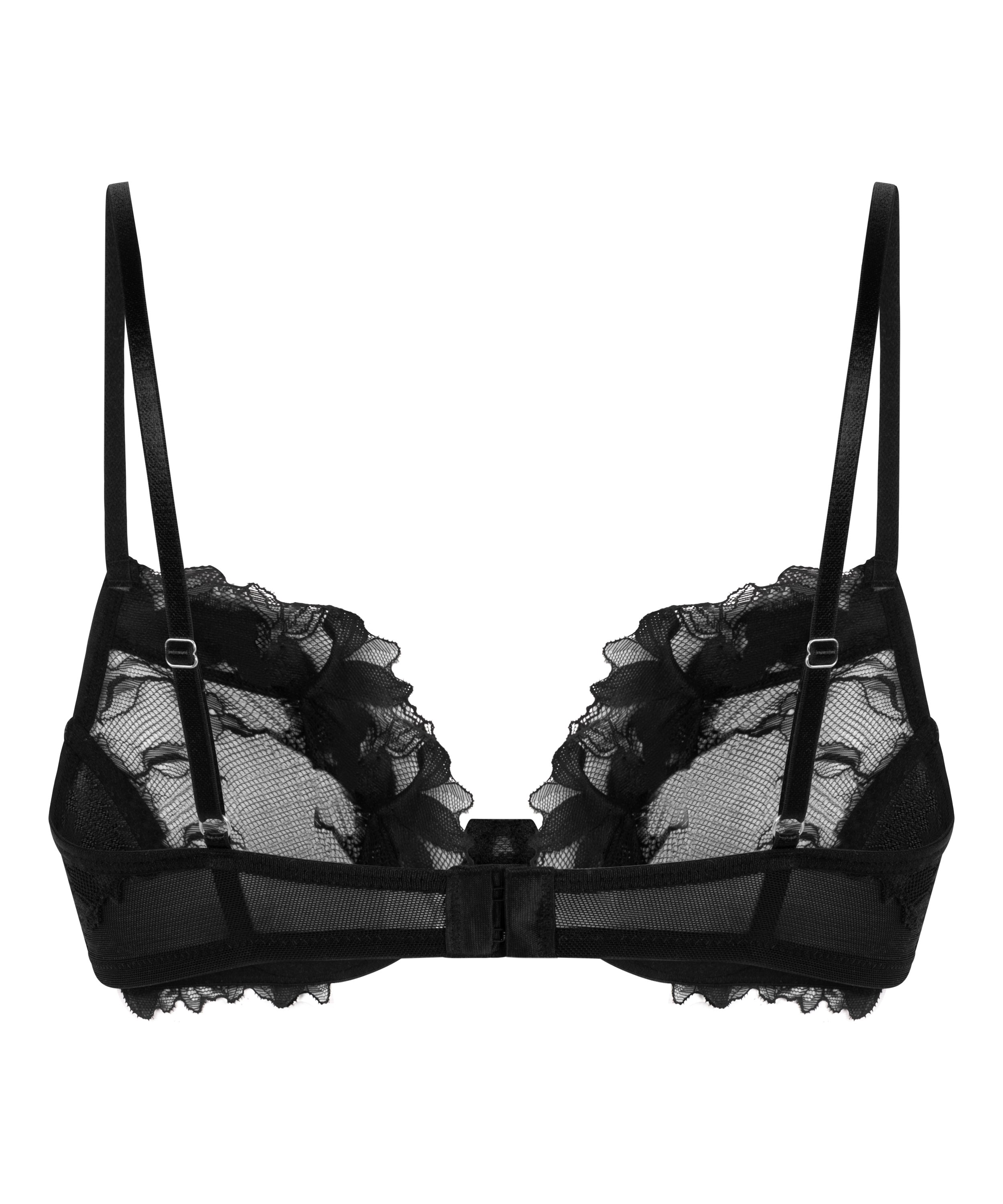 Ingrid Non-Padded Underwired Bra, Black, main