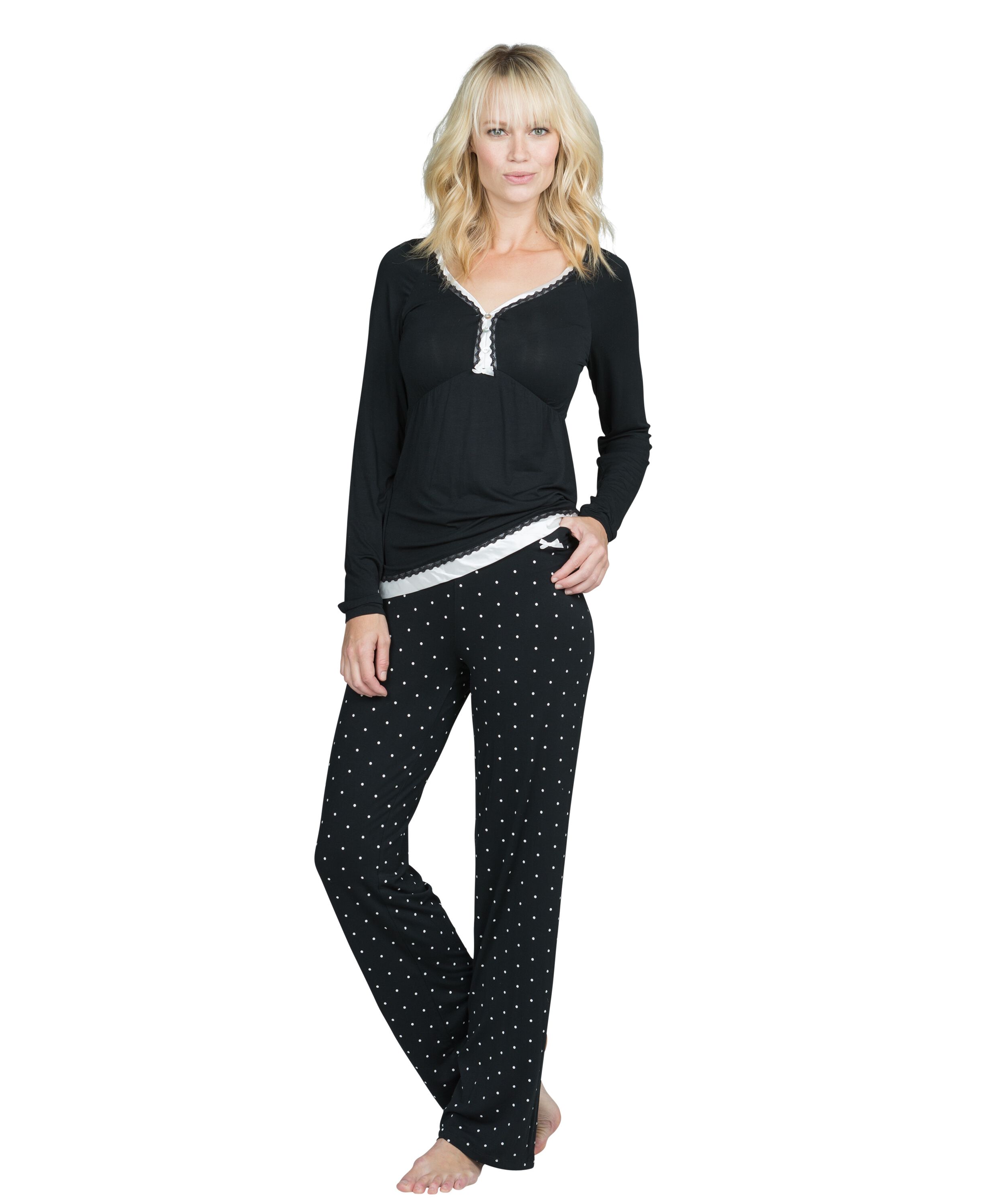 Pyjama set Pam, Black