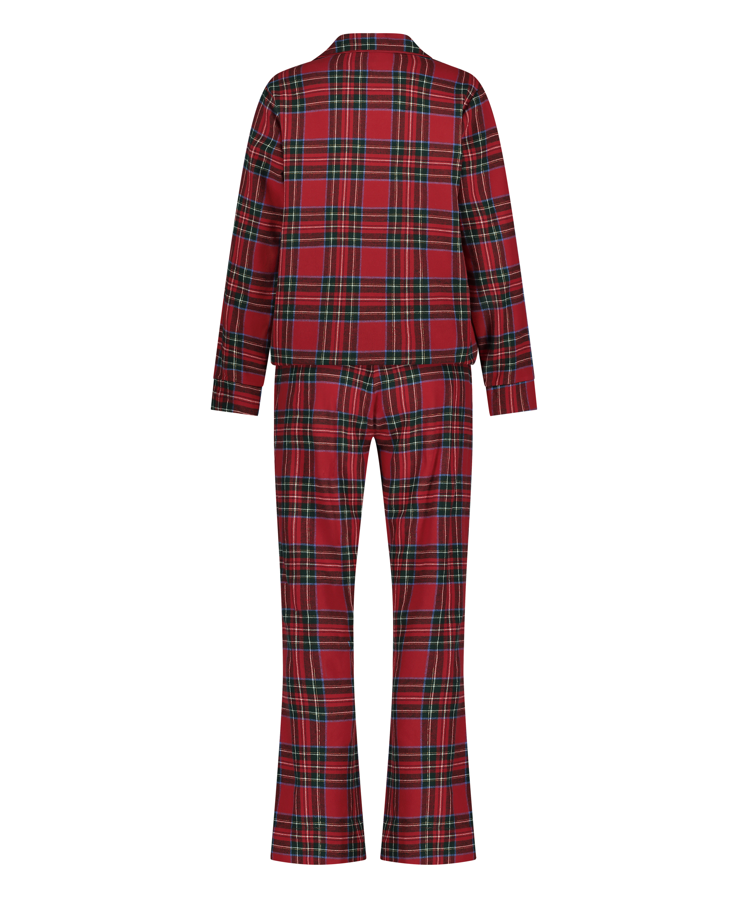 Twill pyjama set, Red, main