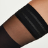 Davy Top 50 Denier Lurex Hold-Ups, Black