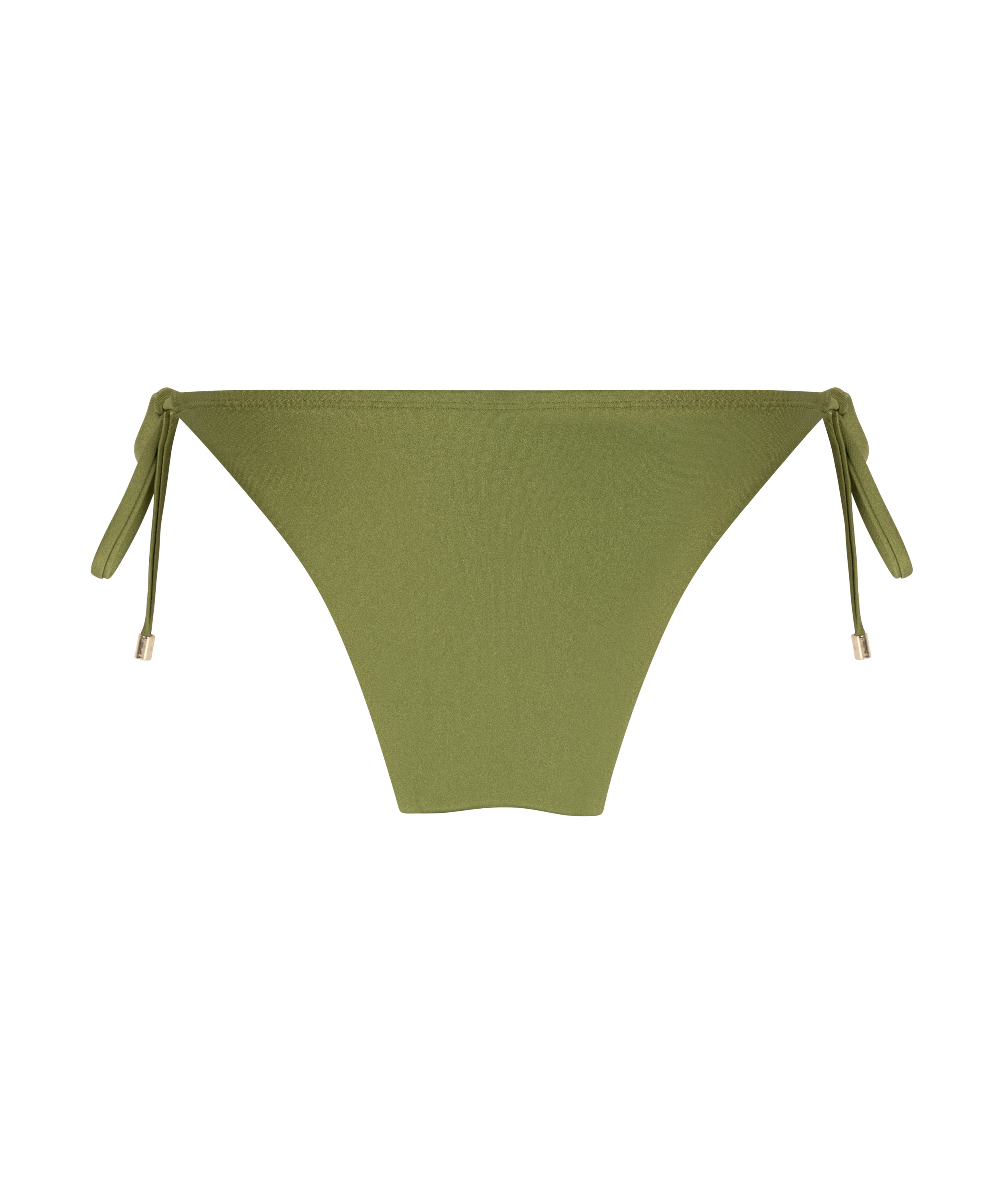 Yucatan High-Leg Bikini Bottoms, Green, main