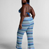 Cali Crochet Pants, Blue