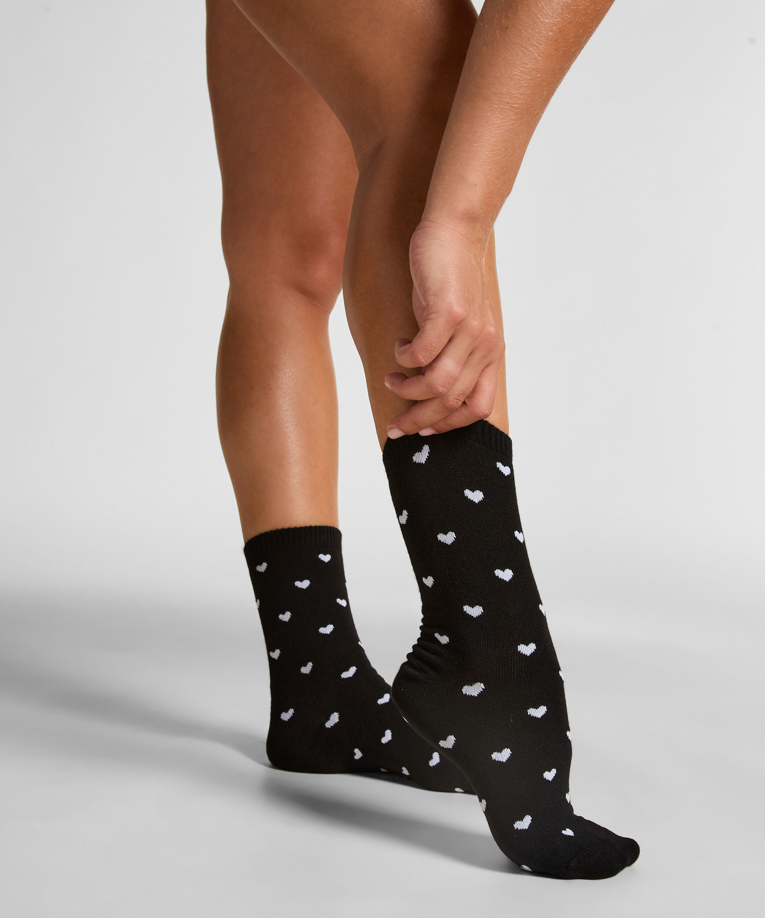 Modal Crew Socks, Black Modal Crew Socks, Black
