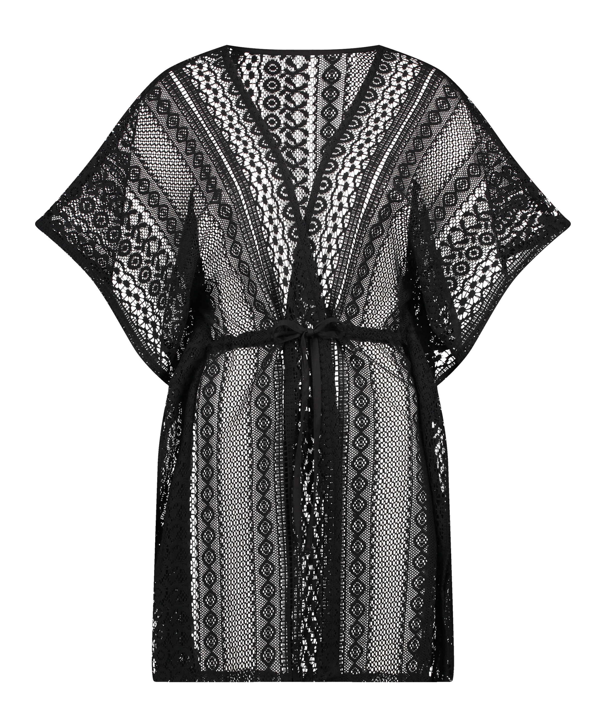 Beach Kaftan, Black