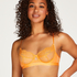 Honey Non-Padded Underwired Bra, Orange
