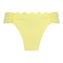 Scallop Rio Bikini Bottoms, Yellow
