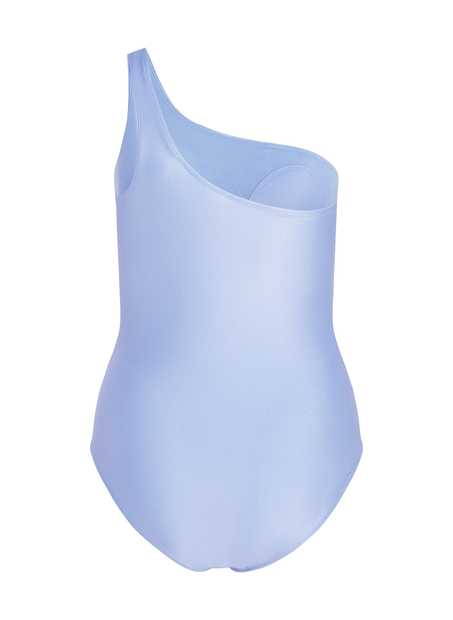 Shaping Shell Mesh Swimsuit, Blue