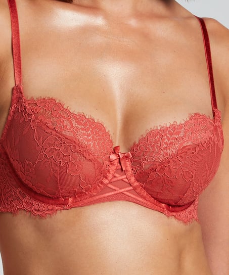 Arabella Non-Padded Underwired Bra, Red