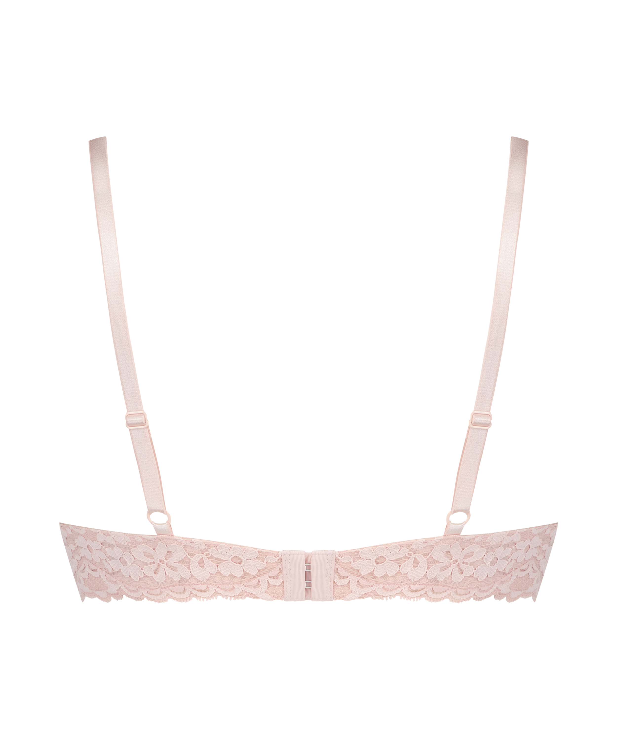 Rose padded push-up bra, Pink, main