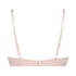 Rose padded push-up bra, Pink