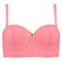 Padded underwired longline bra Theresa, Orange