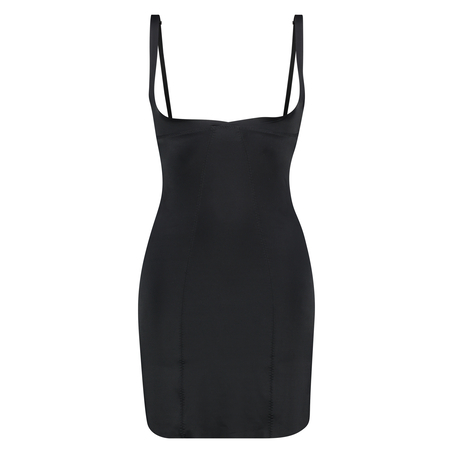 Sculpting scuba dress, Black
