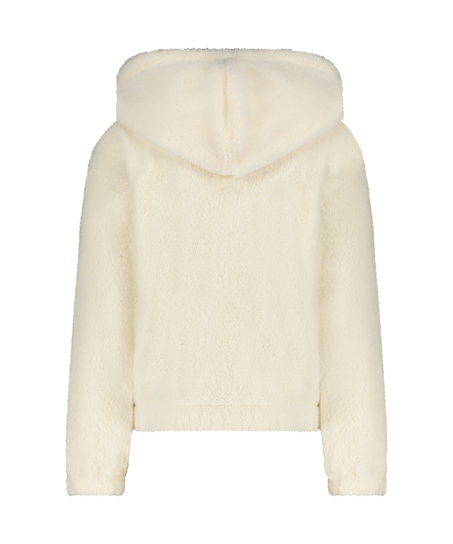 Snuggle Hoodie Fleece, White