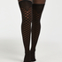 Duckie Fishnet hold-ups, Black