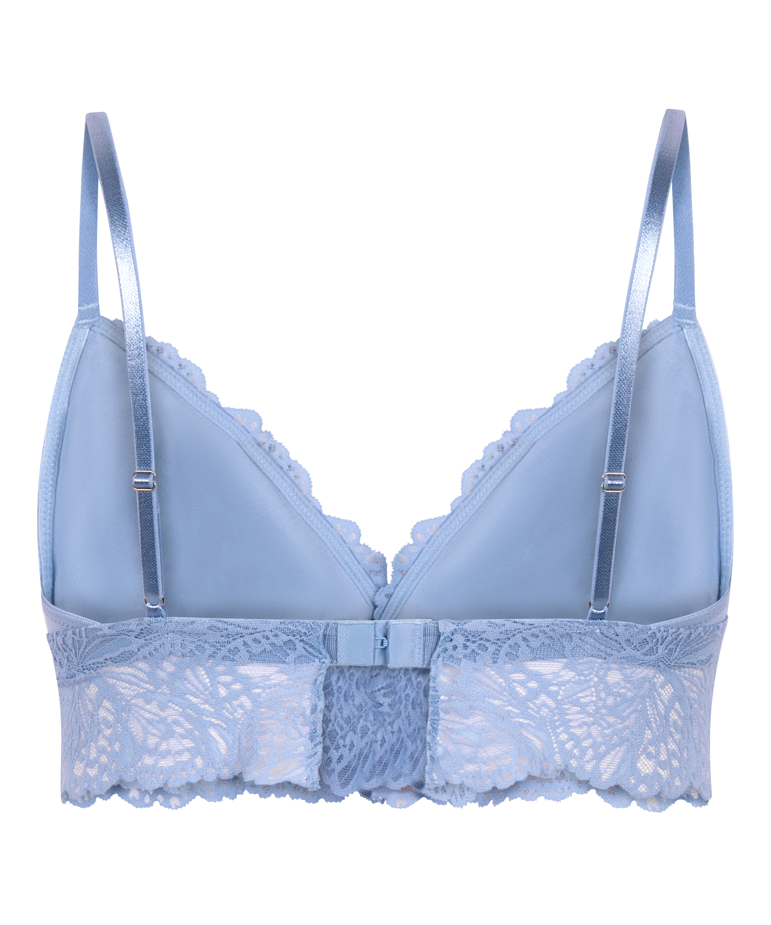 Posie Triangle Bralette, Blue, main