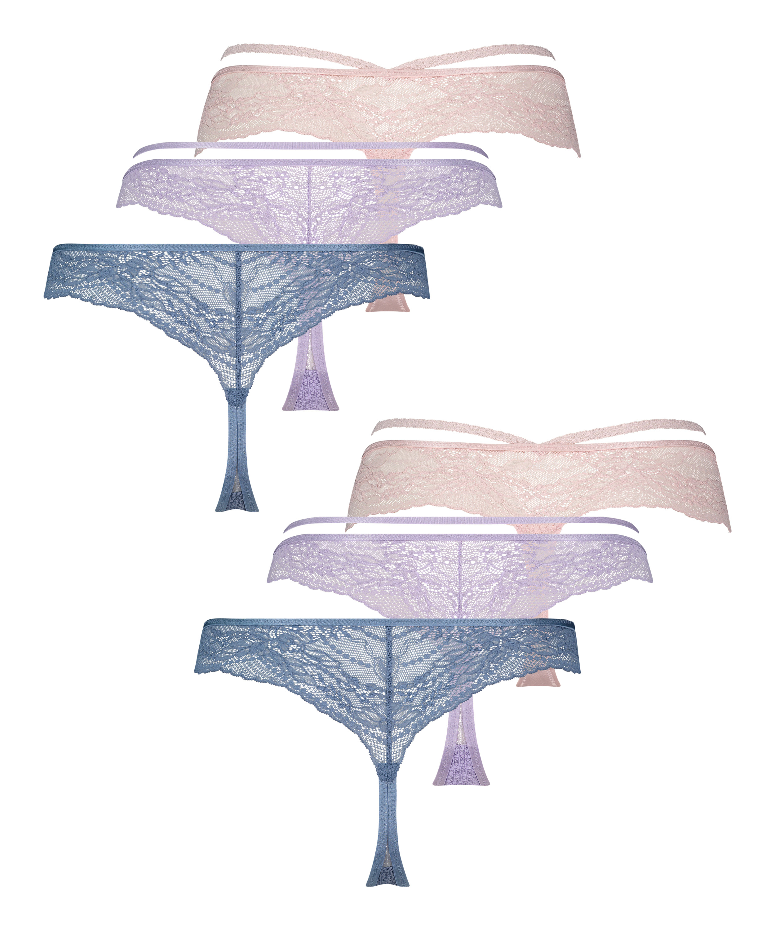 6-Pack Brazilian, Blue, main