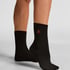 Modal Crew Socks, Black