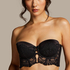 Jamie Padded Underwired Strapless Bra, Black