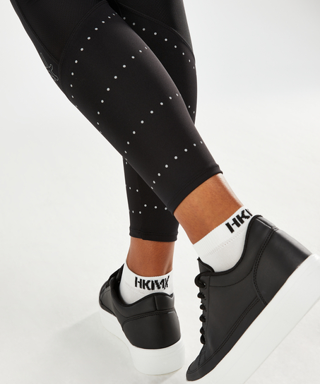 2 pairs of HKMX Performance socks, White