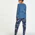 Jersey Pyjama Bottoms, Blue