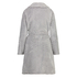 Fleece Bathrobe, Grey