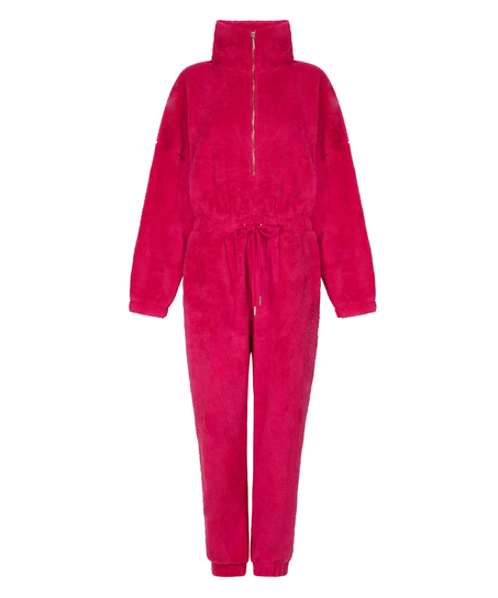 Fleece Onesie, Pink