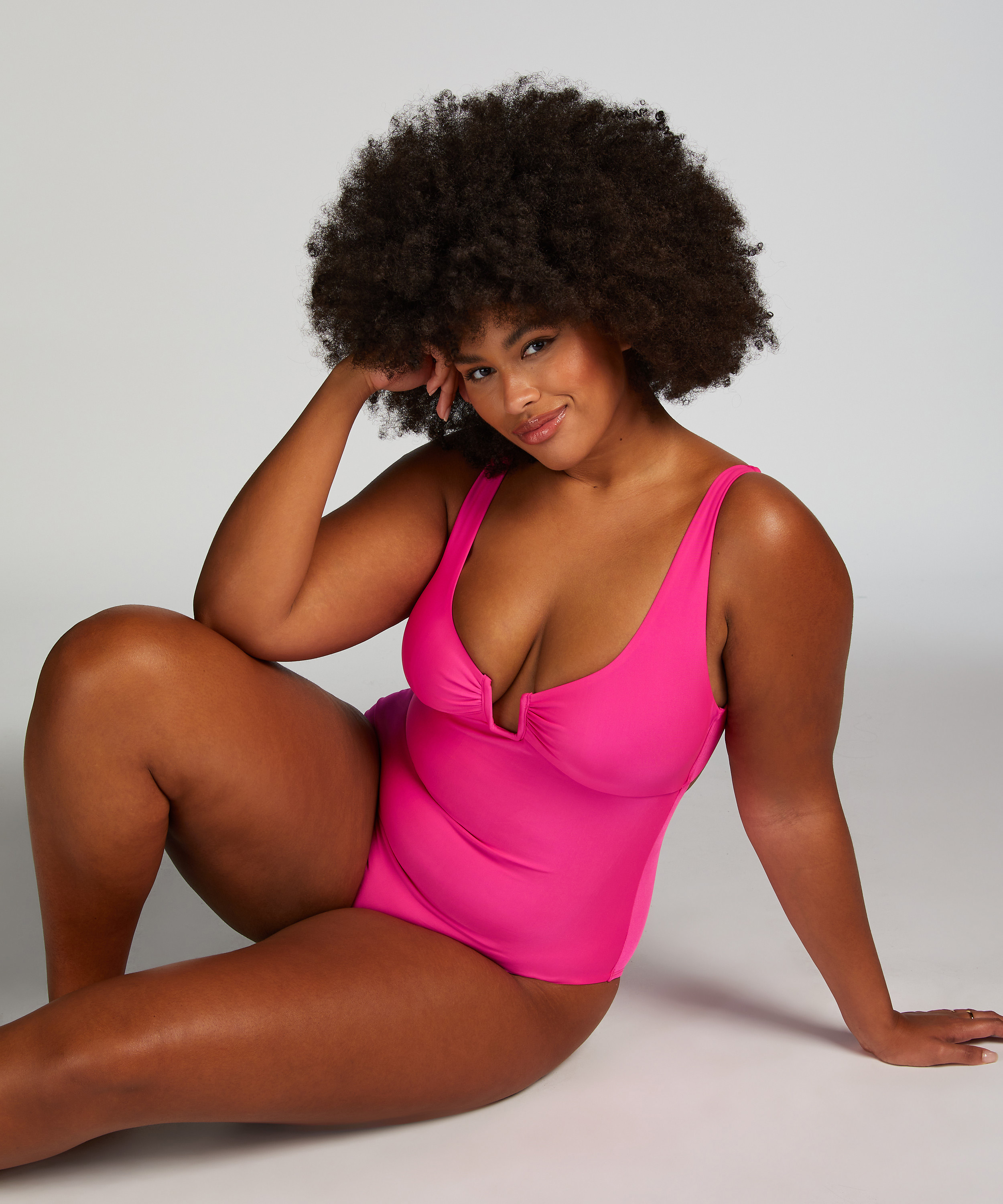 Shaping Naples Swimsuit, Pink, main