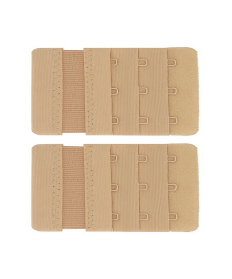 2-Pack Bra Extenders, Beige