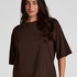 Pyjama Top Loose, Brown