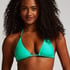 Doha triangle bikini top, Green