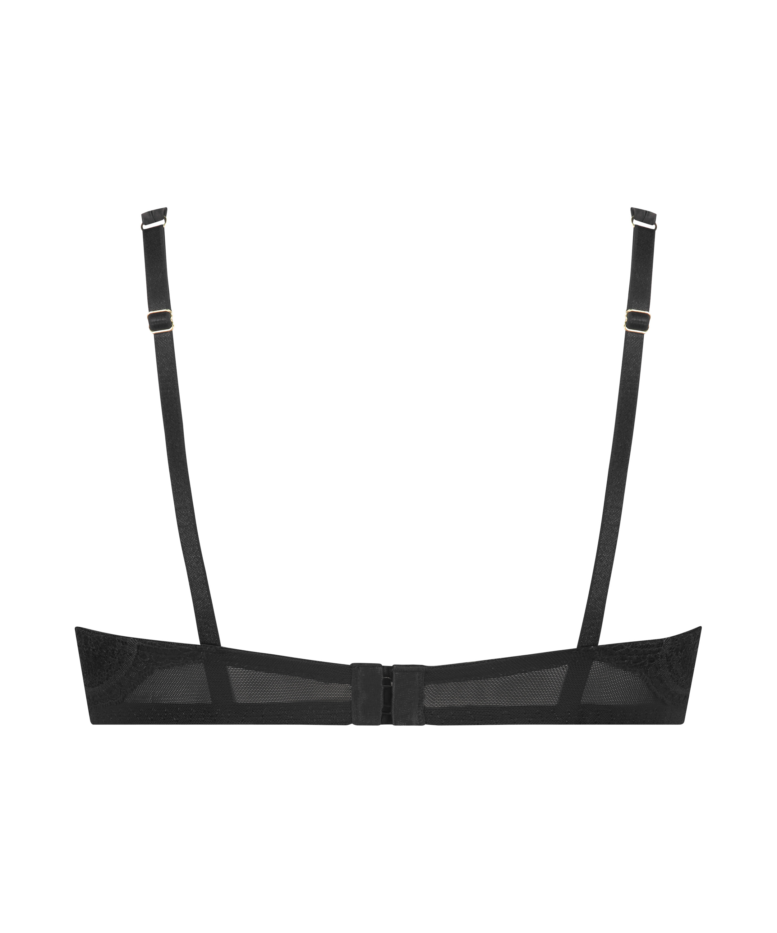 Fleur Non-Padded Underwired Bra Nyakim, Black, main