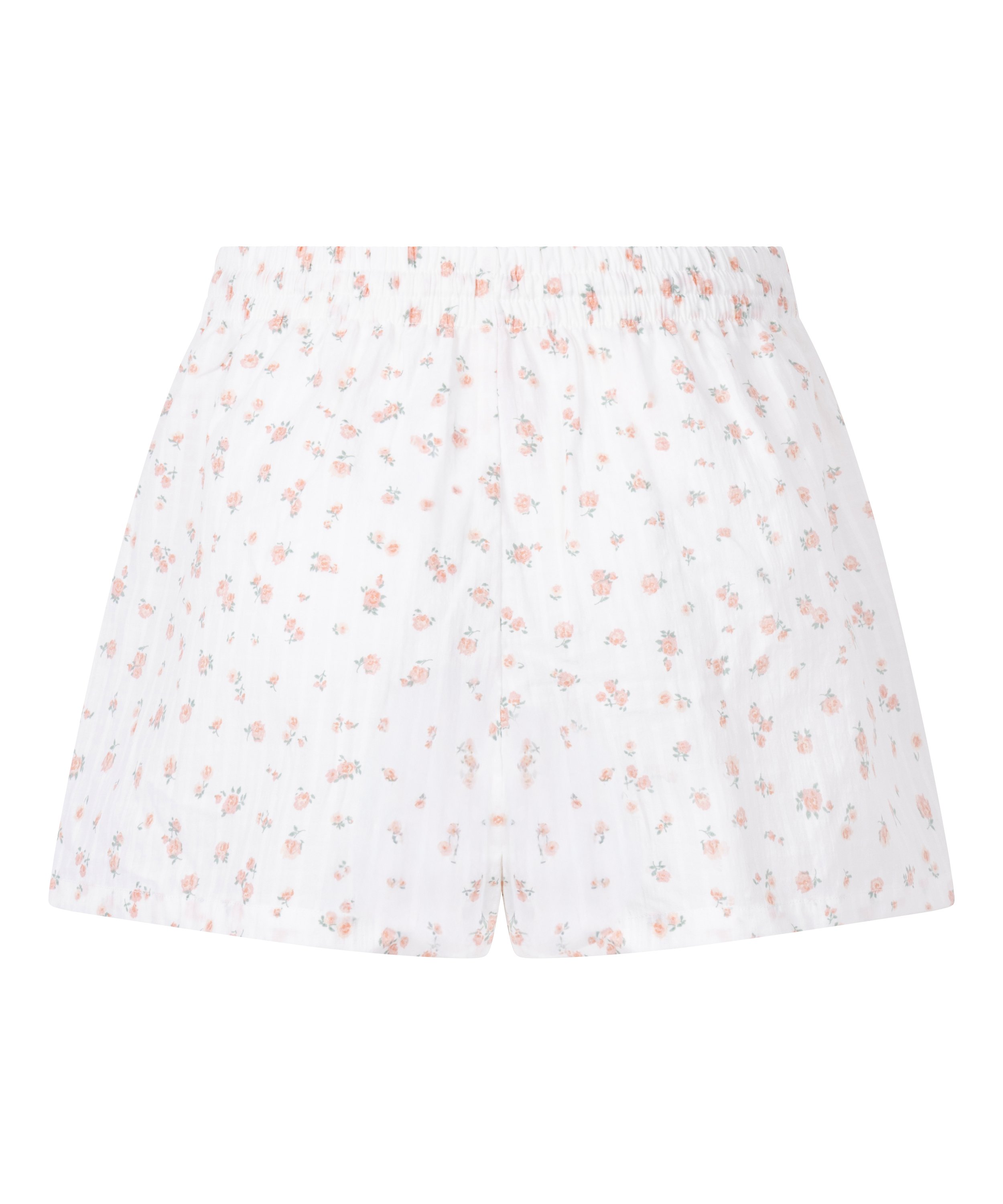 Pyjama Woven Shorts, White, main