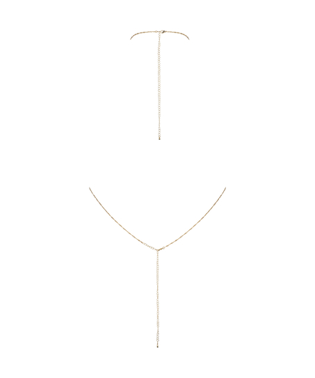 Chain Top Bralette, Yellow