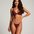 Seamless thong, Purple