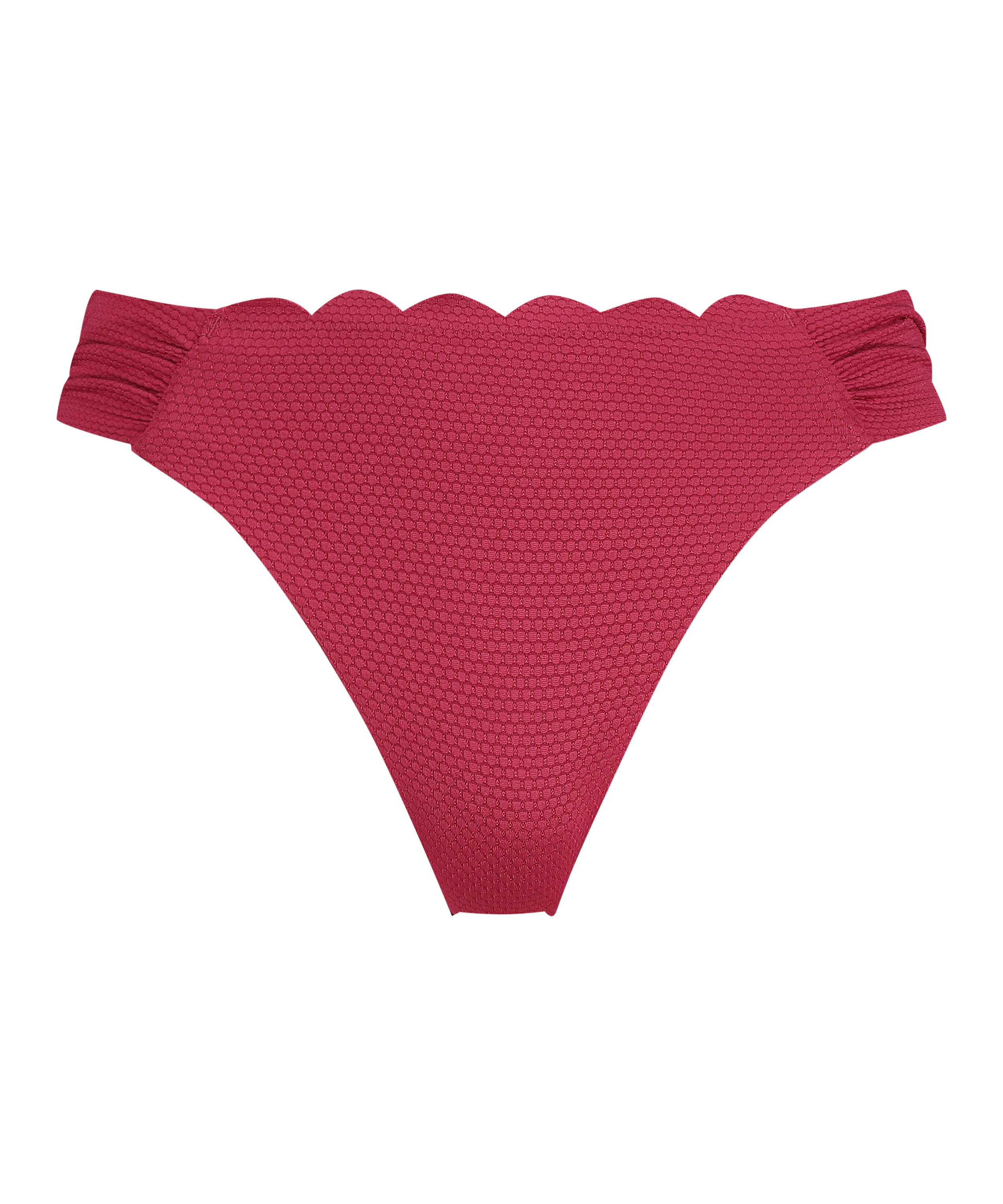 Scallop Rio Bikini Bottoms, Pink, main